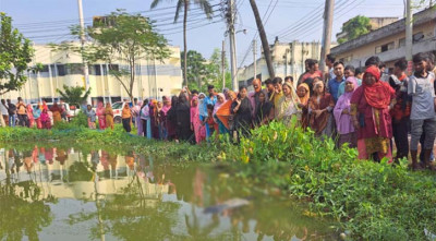 কুষ্টিয়া জেনারেল হাসপাতাল পুকুরে ভাসছিল নারীর লাশ